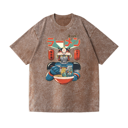 Ramen Vintage Wash Japanese Design T-Shirt