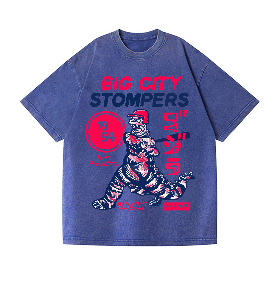 Big City Stompers Vintage Wash Japanese Design T-Shirt