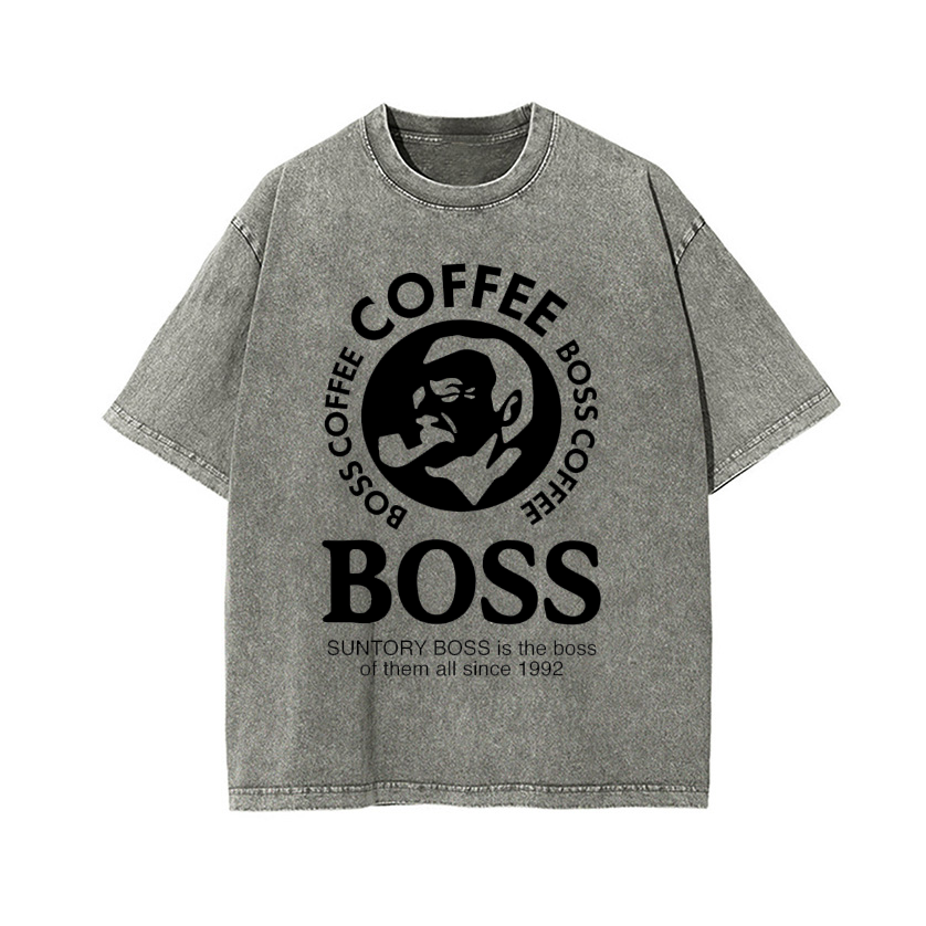 Vintage Wash Japanese Design T-Shirt
