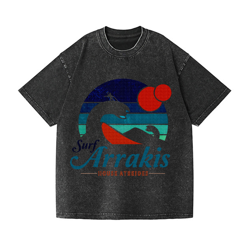 Dune Vintage Wash Japanese Design T-Shirt