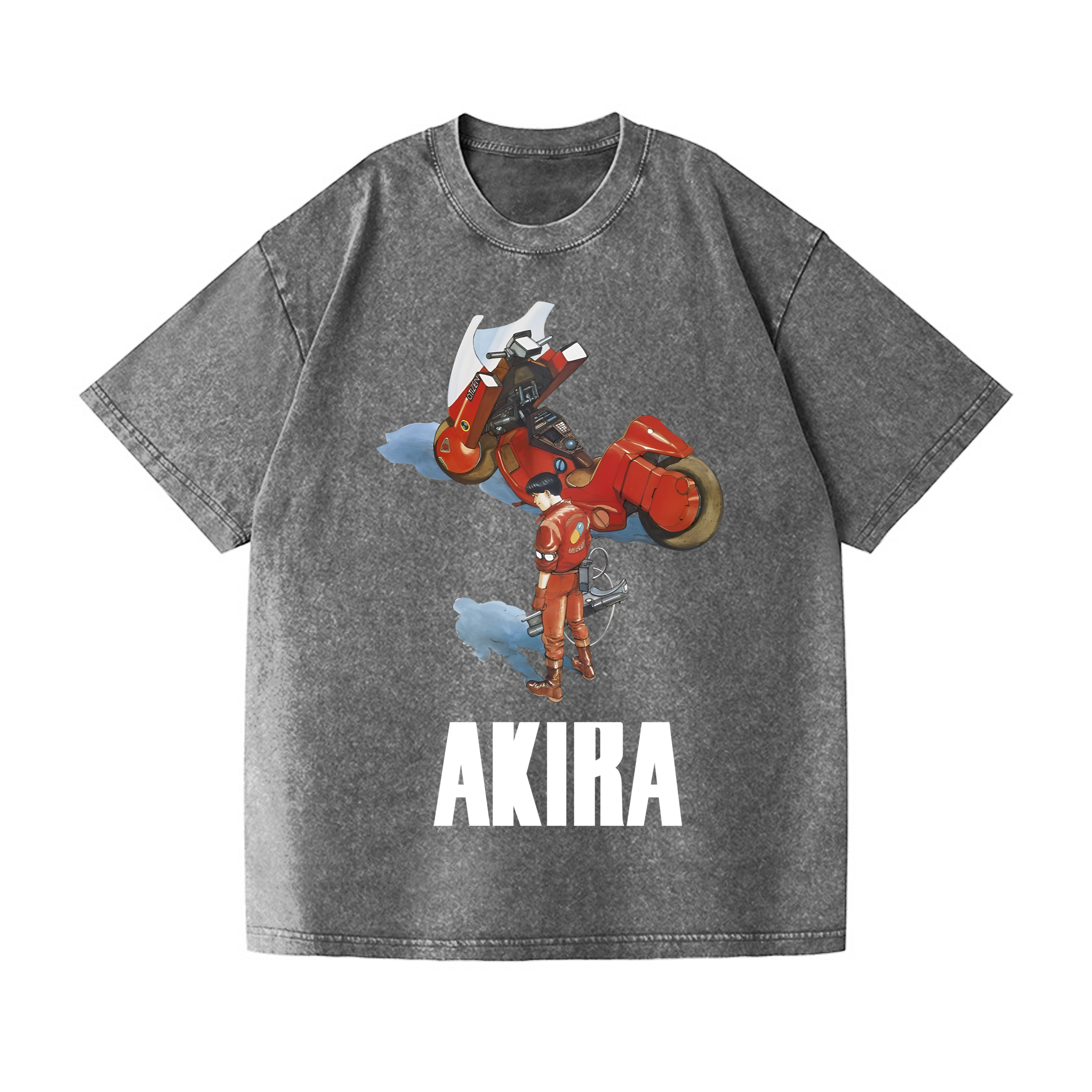 Akira Vintage Wash Japanese Design T-Shirt