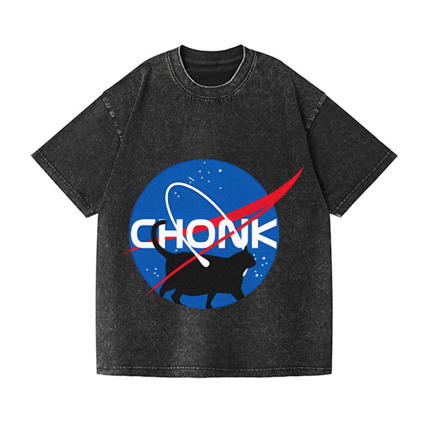 CHONK/NASA Vintage Wash Japanese Design T-Shirt