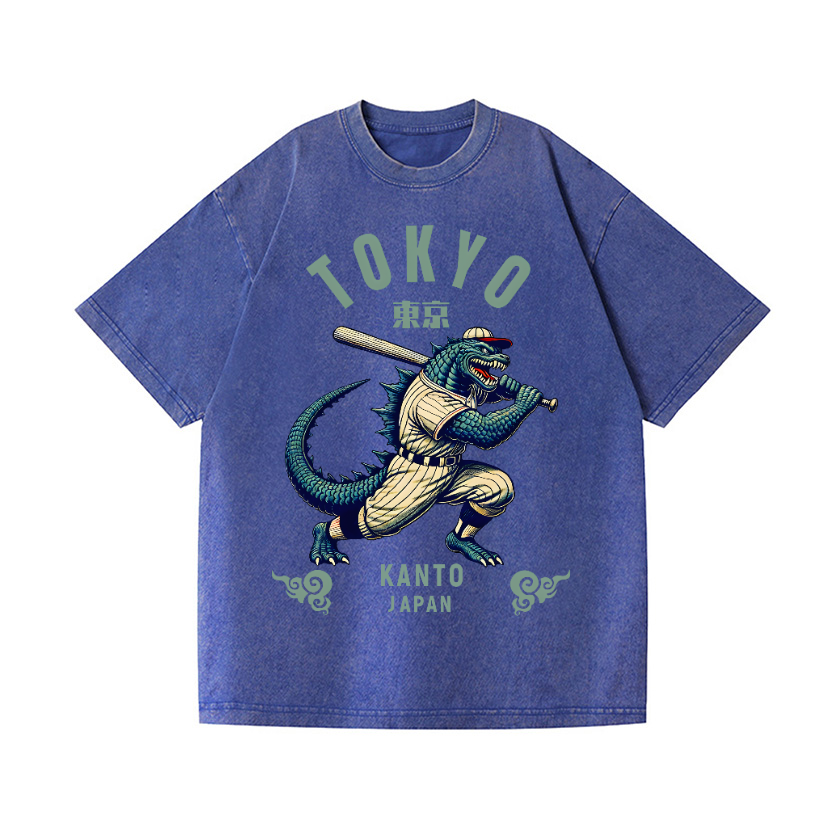 Tokyo Kanto Japan Vintage Wash Japanese Design T-Shirt