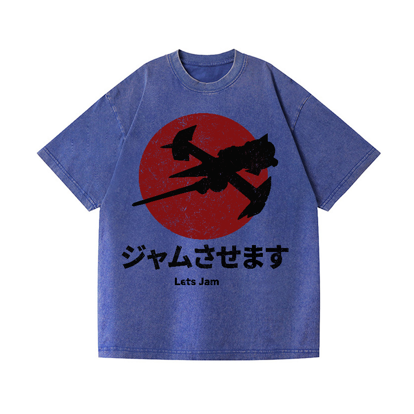 Cowboy Bebop Farm Vintage Wash Japanese Design T-Shirt