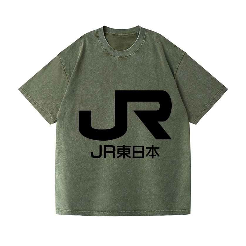 Vintage Wash Japanese Design T-Shirt