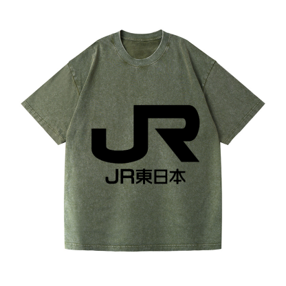 Vintage Wash Japanese Design T-Shirt
