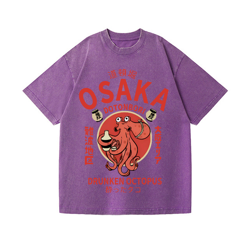 Vintage Wash Japanese Design T-Shirt