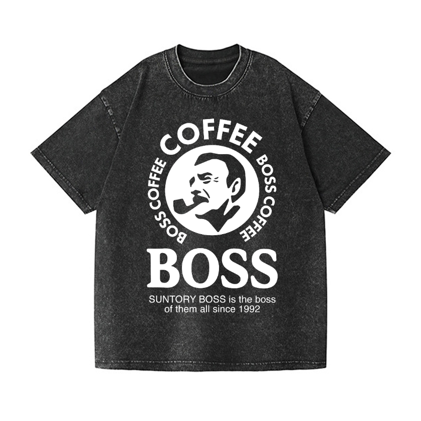 Vintage Wash Japanese Design T-Shirt