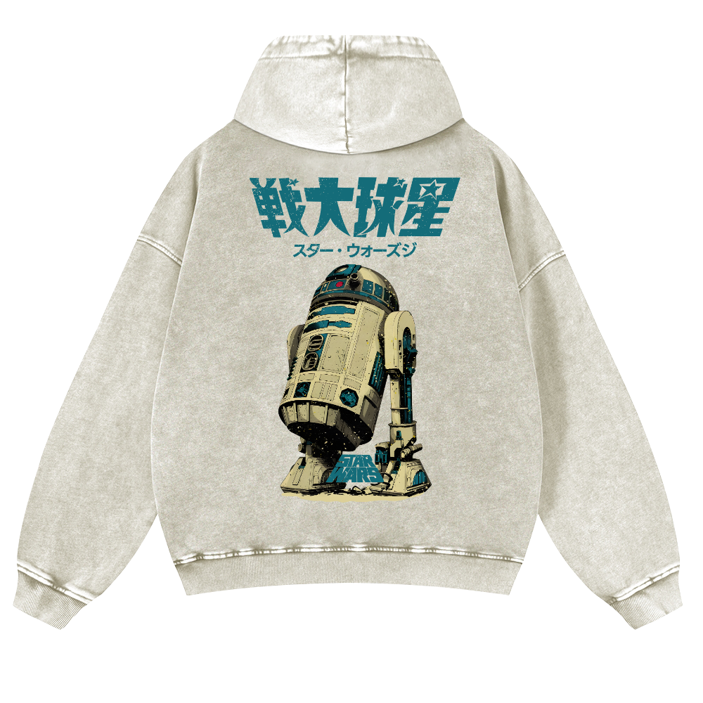 Star Wars Vintage Washed Cotton Back Art Hoodie