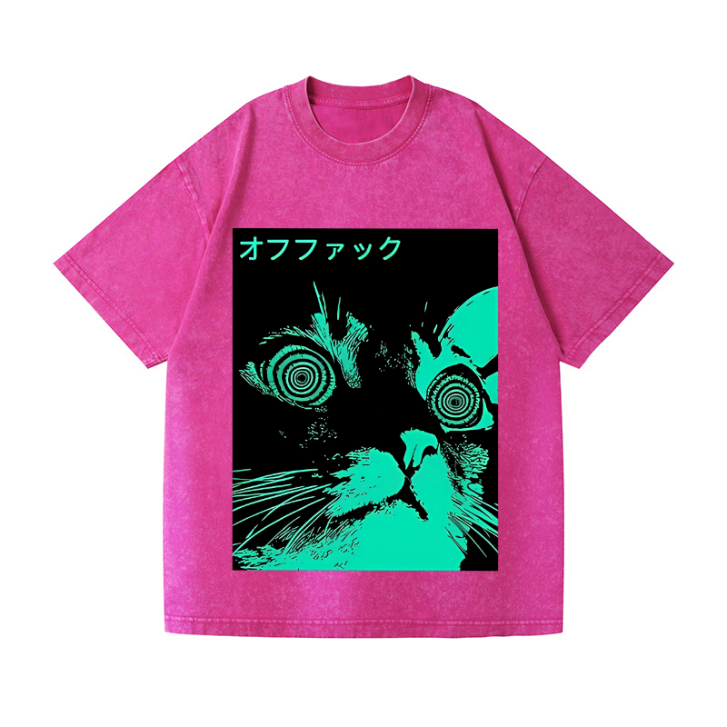 Vintage Wash Japanese Design T-Shirt