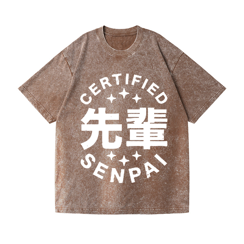 Senpai Vintage Wash Japanese Design T-Shirt