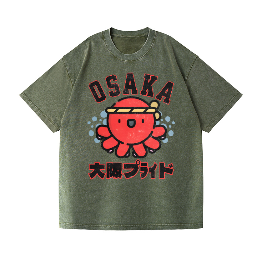Osaka Vintage Wash Japanese Design T-Shirt
