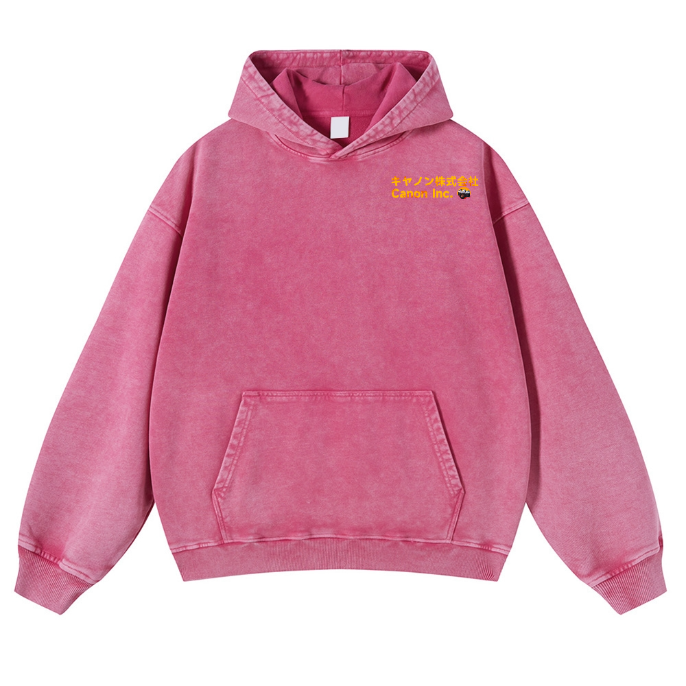 Canon Vintage Washed Cotton Back Art Hoodie