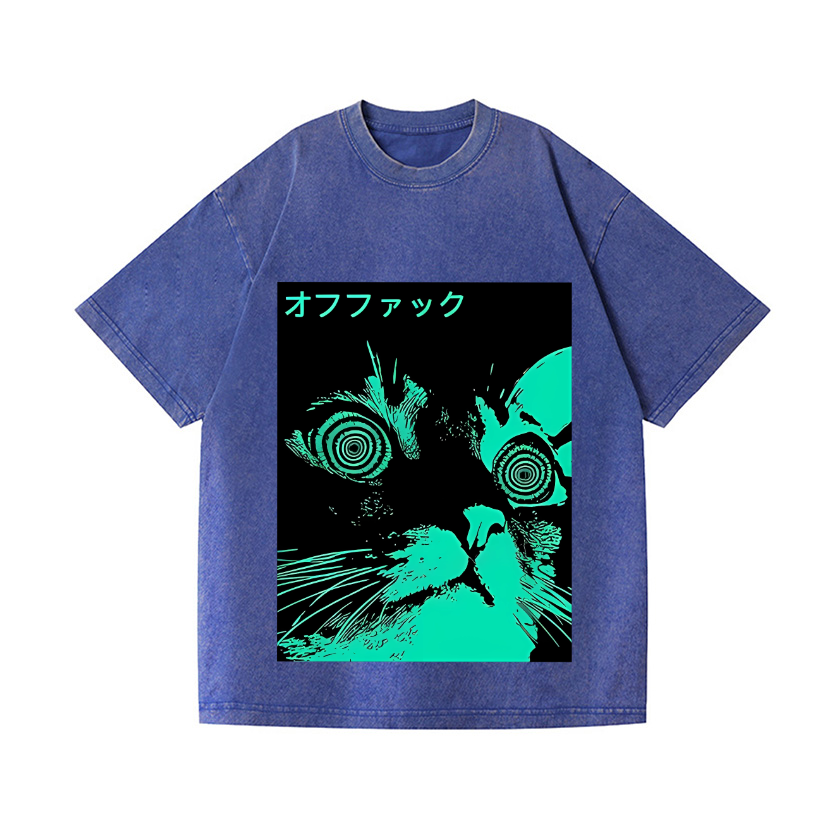 Vintage Wash Japanese Design T-Shirt