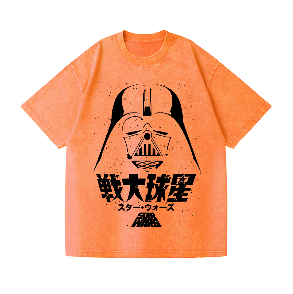 Star Wars Vintage Wash Japanese Design T-Shirt