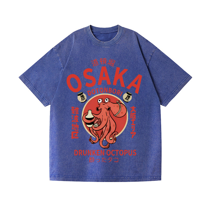 OSAKA Vintage Wash Japanese Design T-Shirt