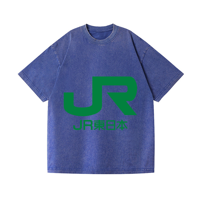Vintage Wash Japanese Design T-Shirt
