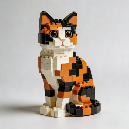 Kitty Guardian Brick Set 🐱🧱