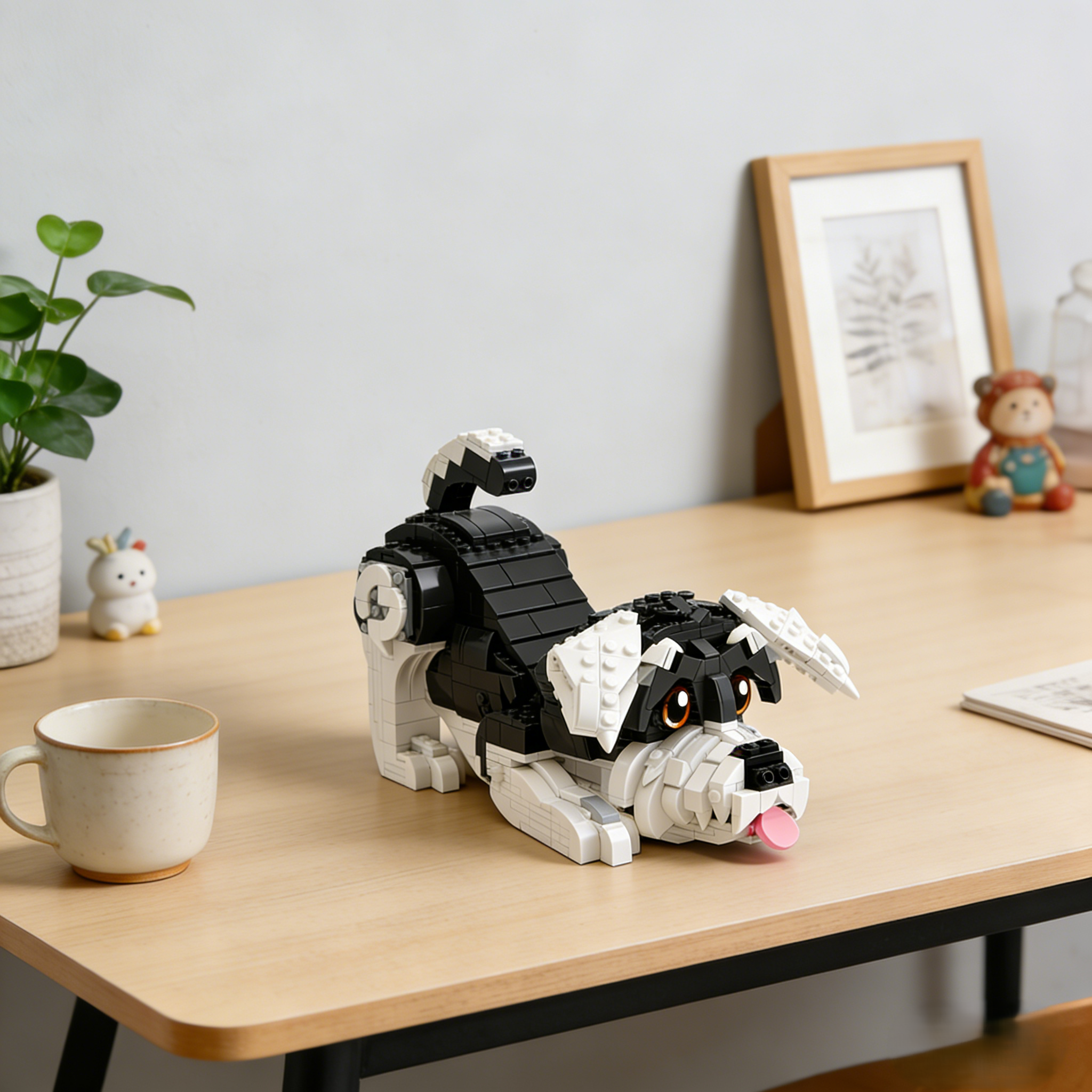 Schnauzer Companion  Building Set