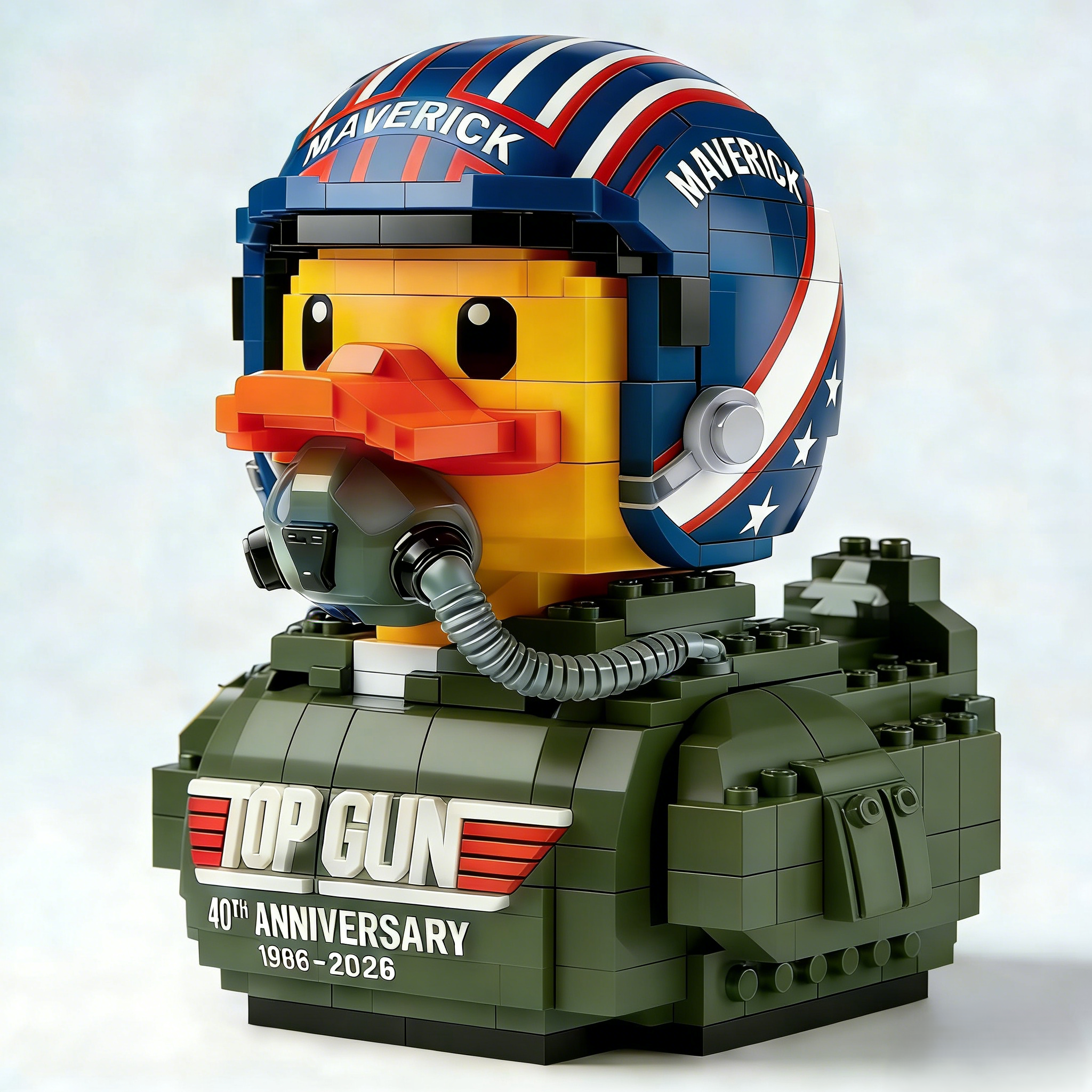 40th Anniversary Pilot Duck Building Blocks