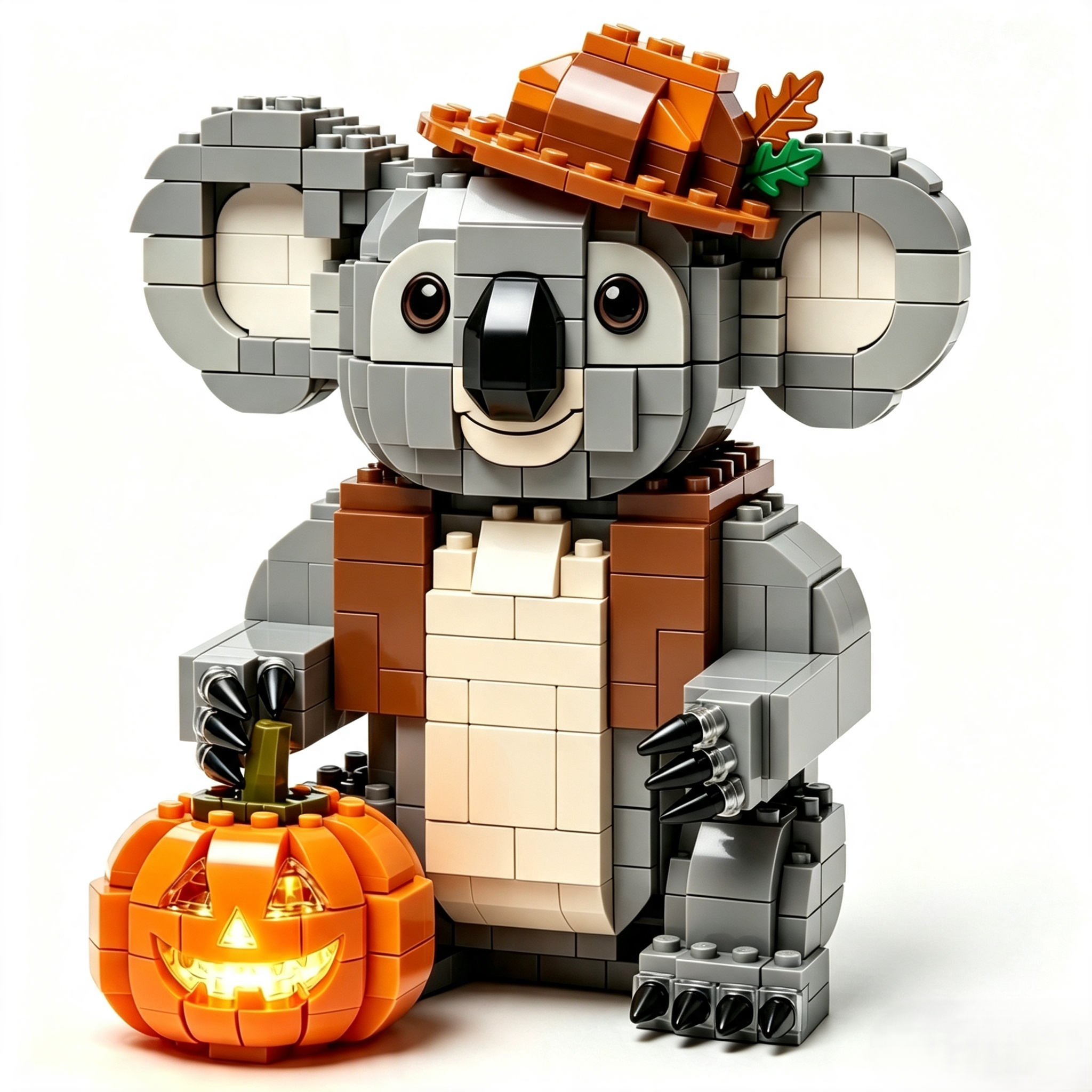 Halloween Night Koala Building Block Set