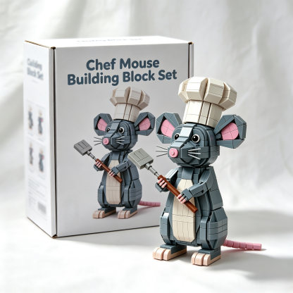 Chef Mouse Building Block Set