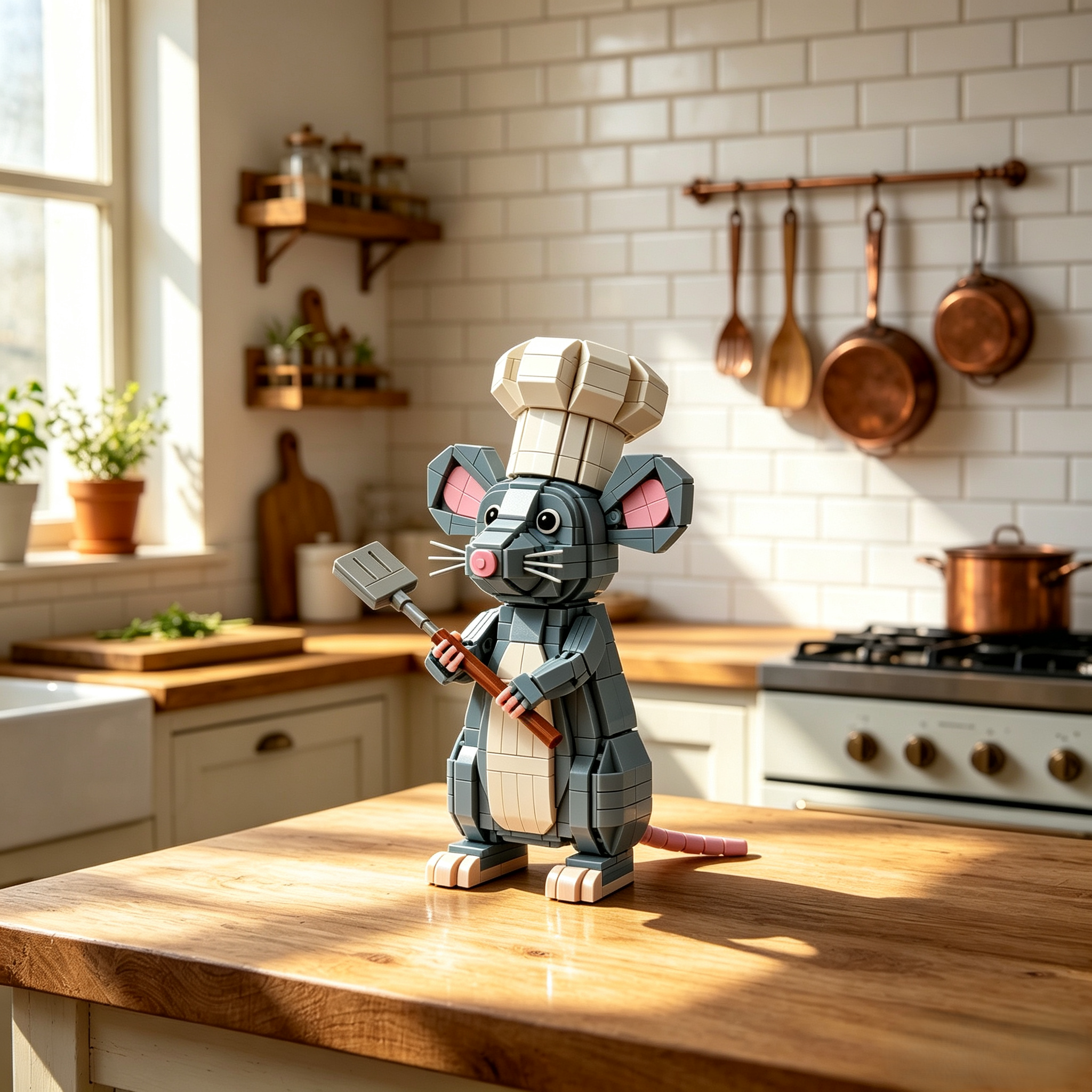 Chef Mouse Building Block Set
