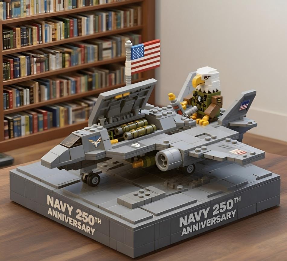 Navy 250th Anniversary Brick Set - Veterans Day Special Edition​🦅