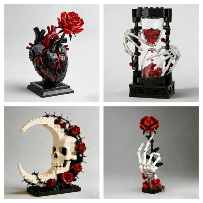 Dark Romance Brick Art Collection-New Year promotion campaign🔥🔥🔥
