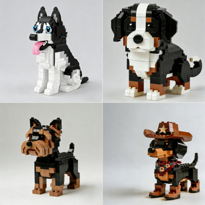 Cute Dog Collection Building Blocks🐾