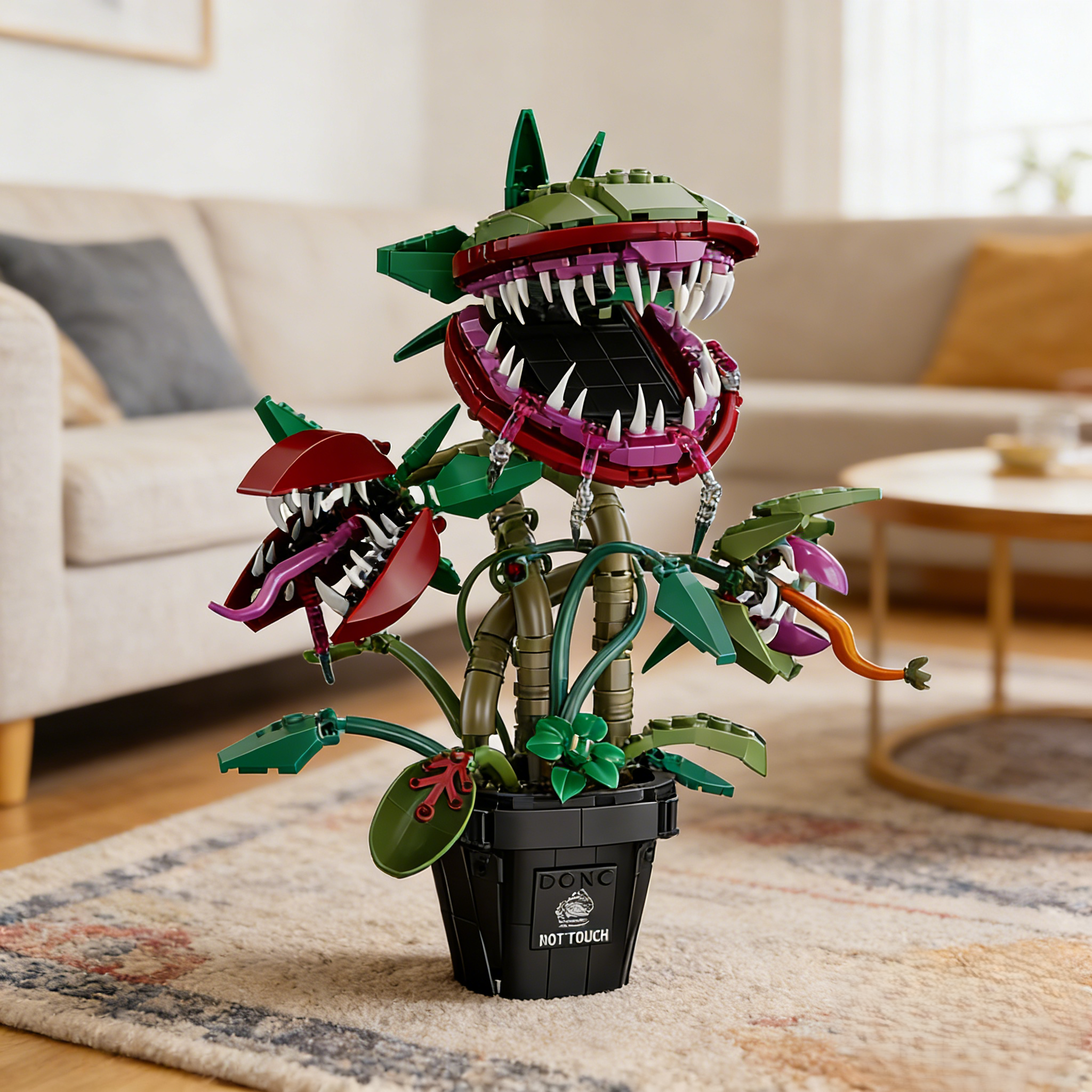 Devouring Plants Flower Building Set - Family Atmosphere Edition