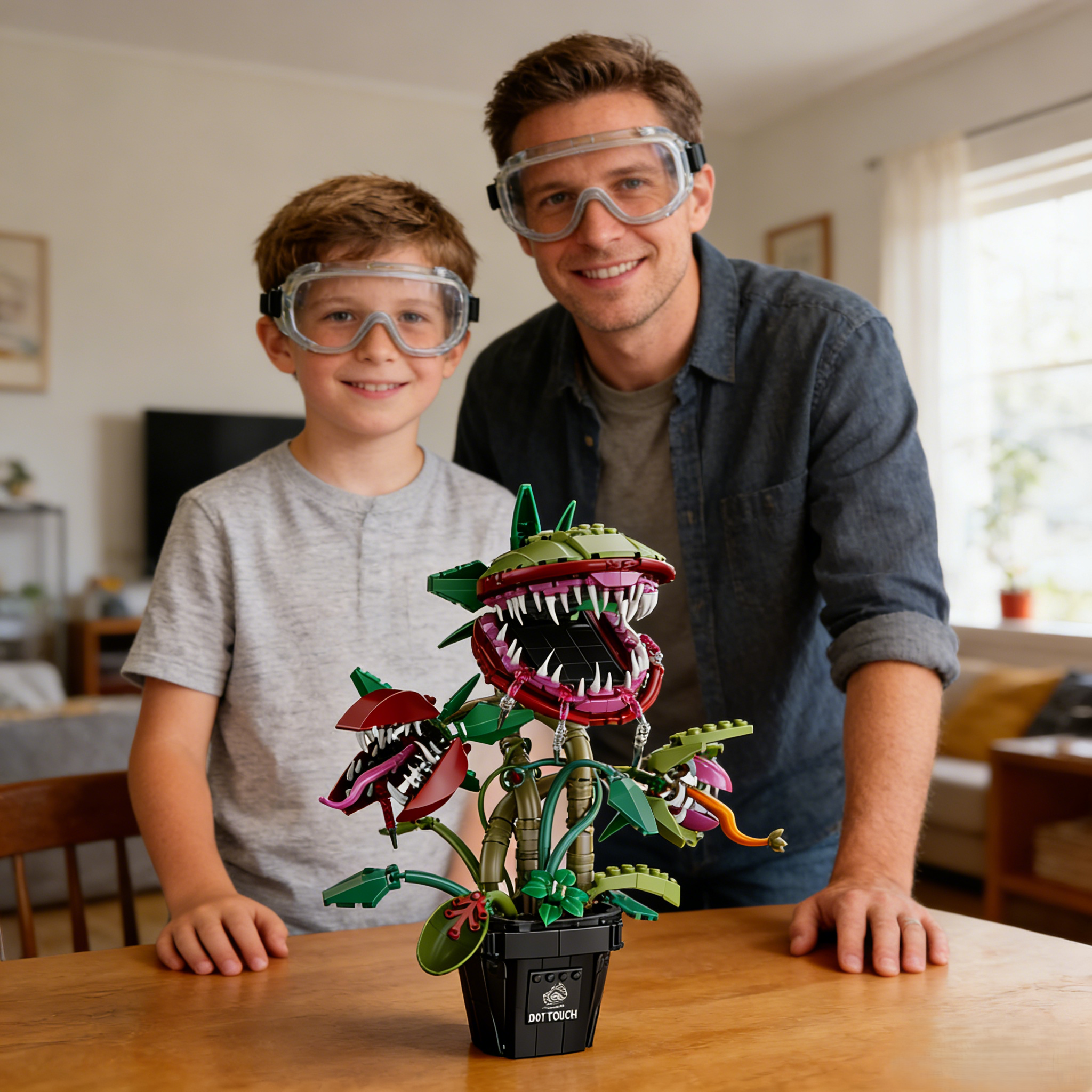 Devouring Plants Flower Building Set - Family Atmosphere Edition