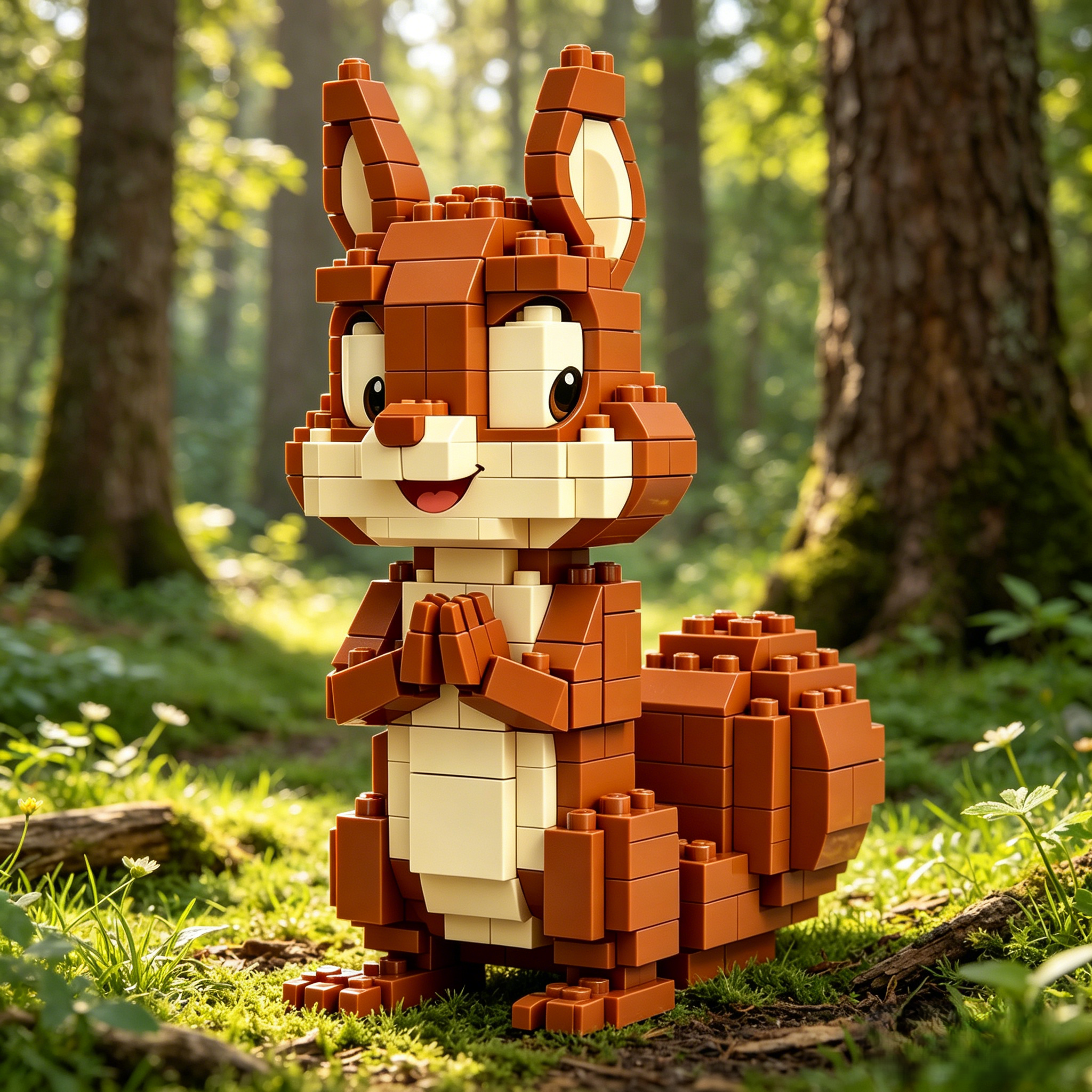 Naughty Squirrel Building Set