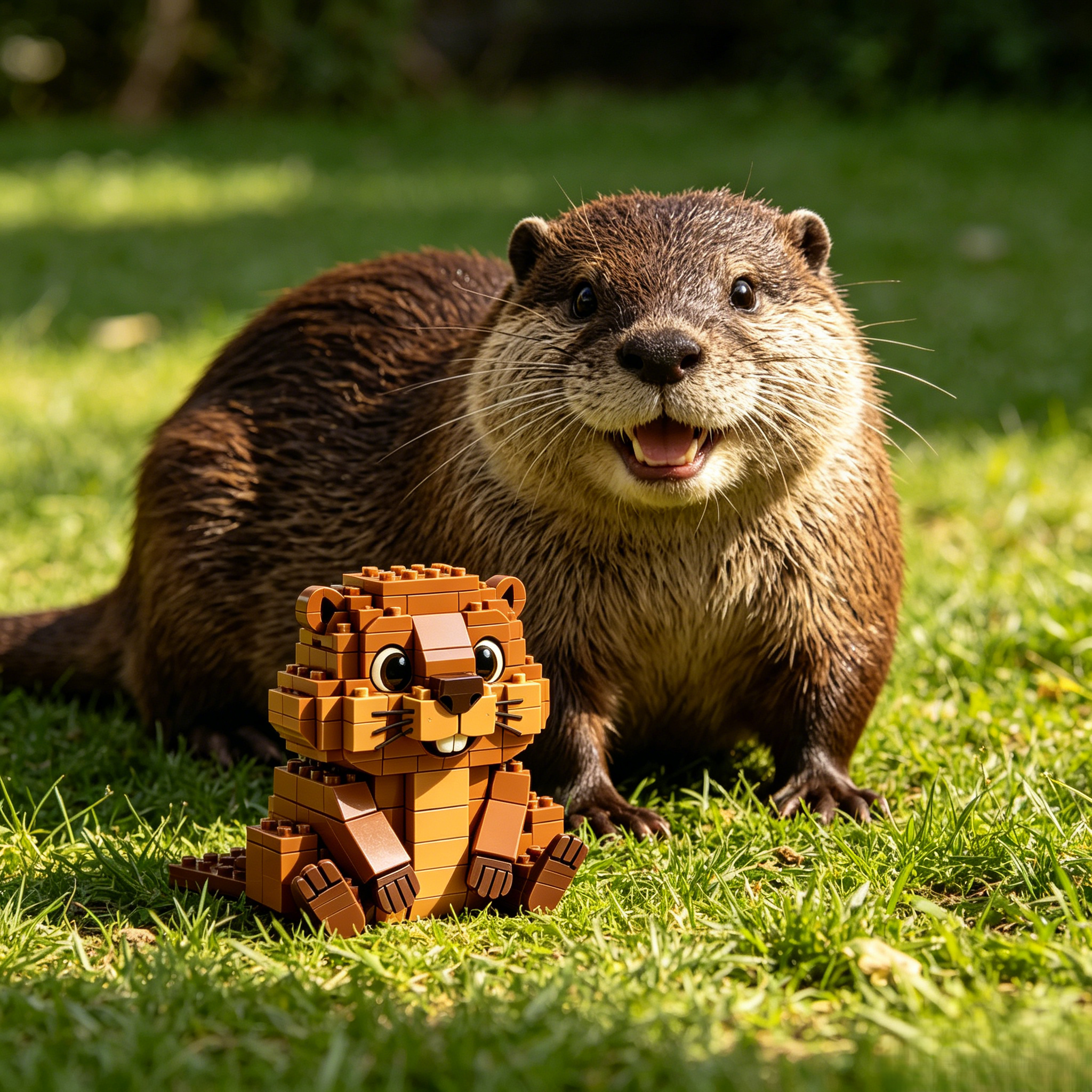 Cute Beaver Building Set