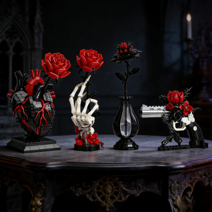 🌹🖤Midnight Rose – 2026 Gothic Limited Edition Brick Set