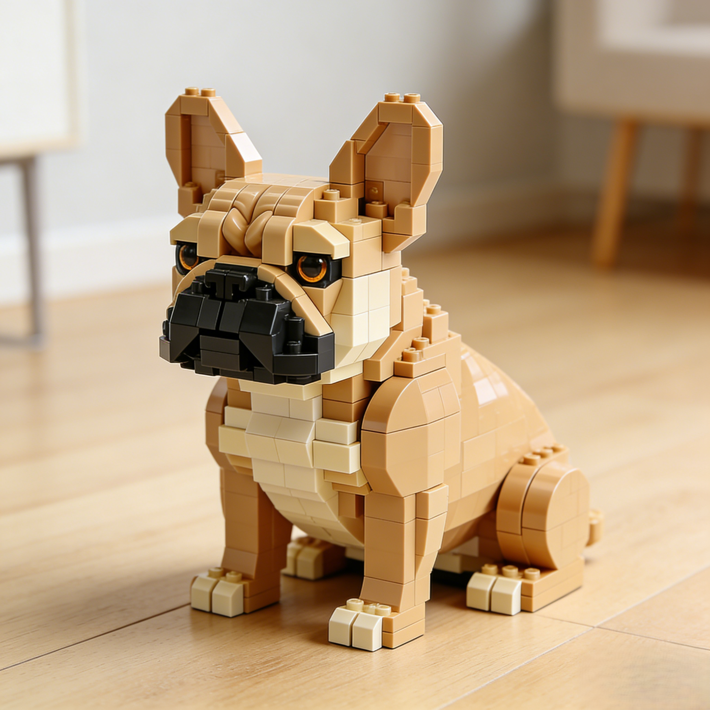 🐶 Premium French Bulldog Building Block Set – Collector Display Edition