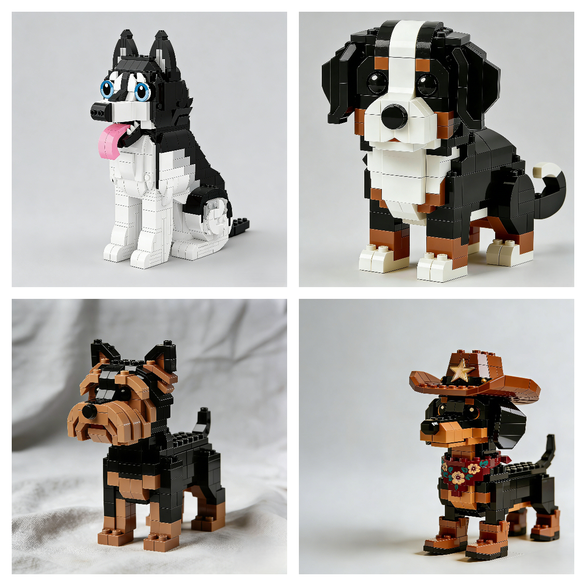 Cute Dog Collection Building Blocks🐾