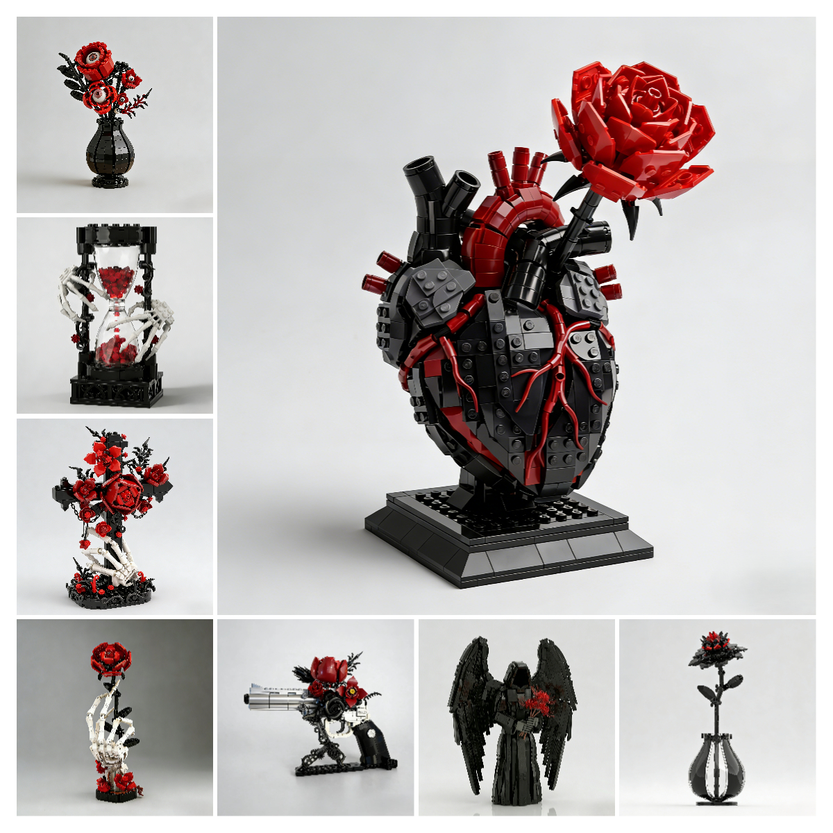 Dark Romance Brick Art Collection-New Year promotion campaign🔥🔥🔥
