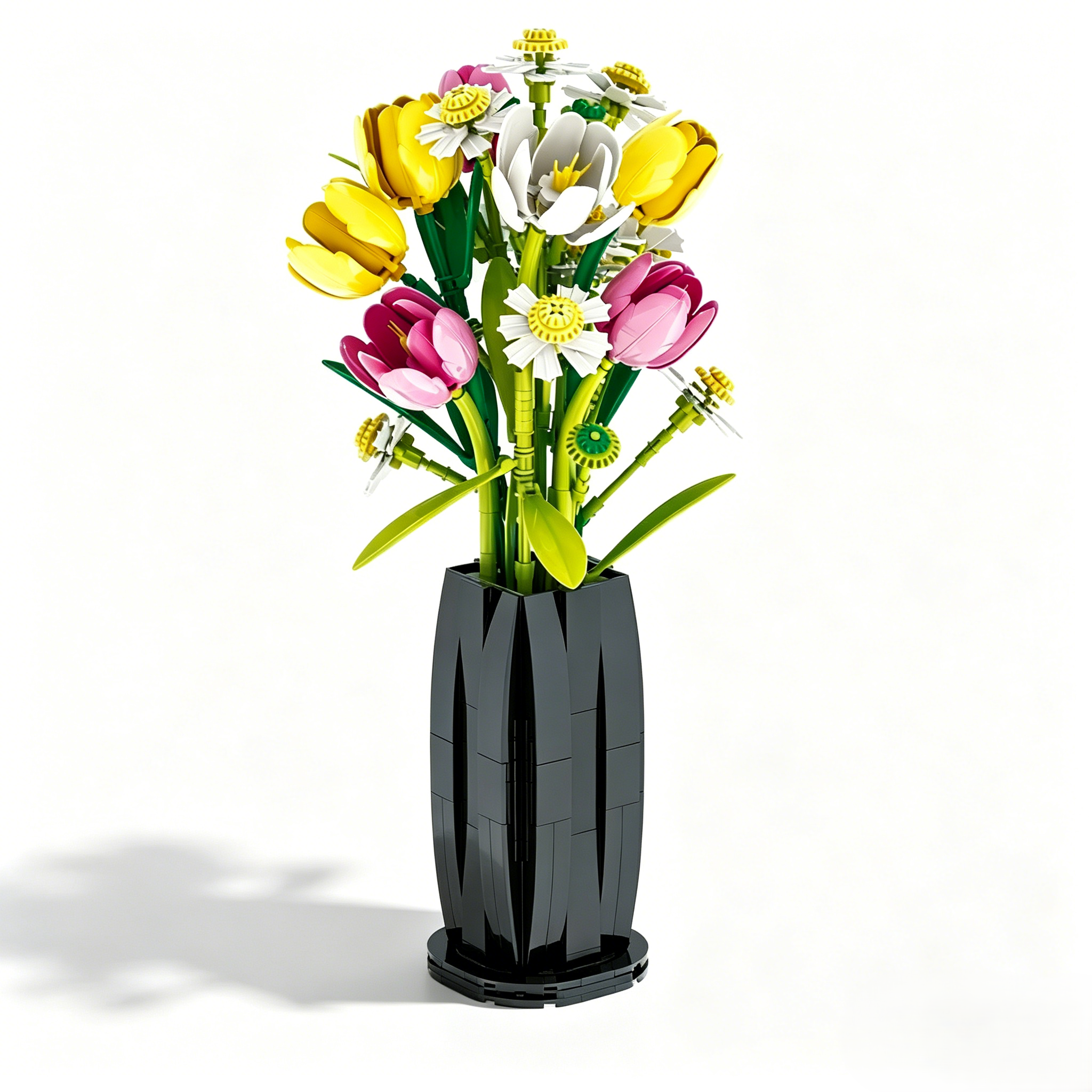 Spring Tulip Bouquet Brick Set
