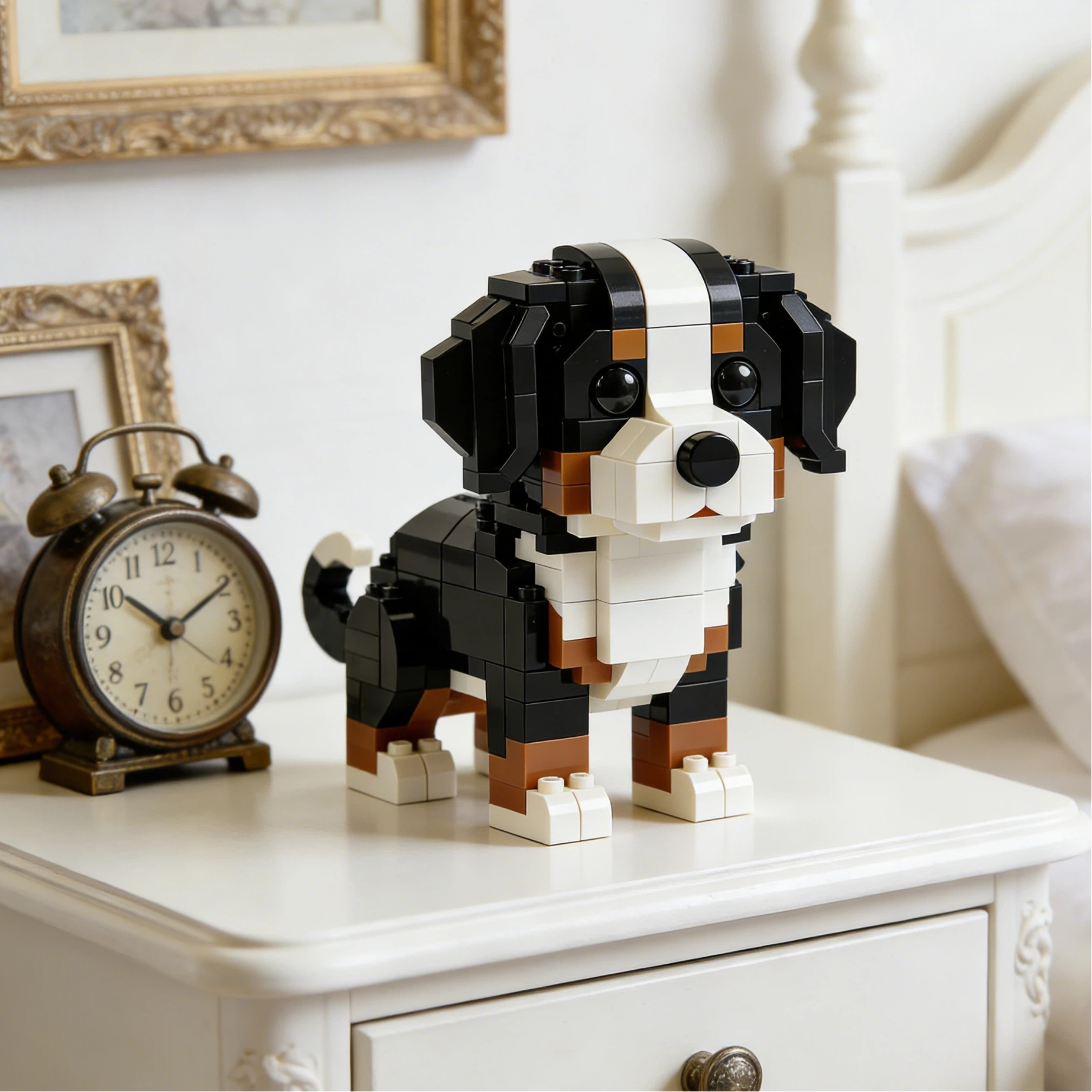 Brick Dogs—Bernese Mountain Dog  Brick Set