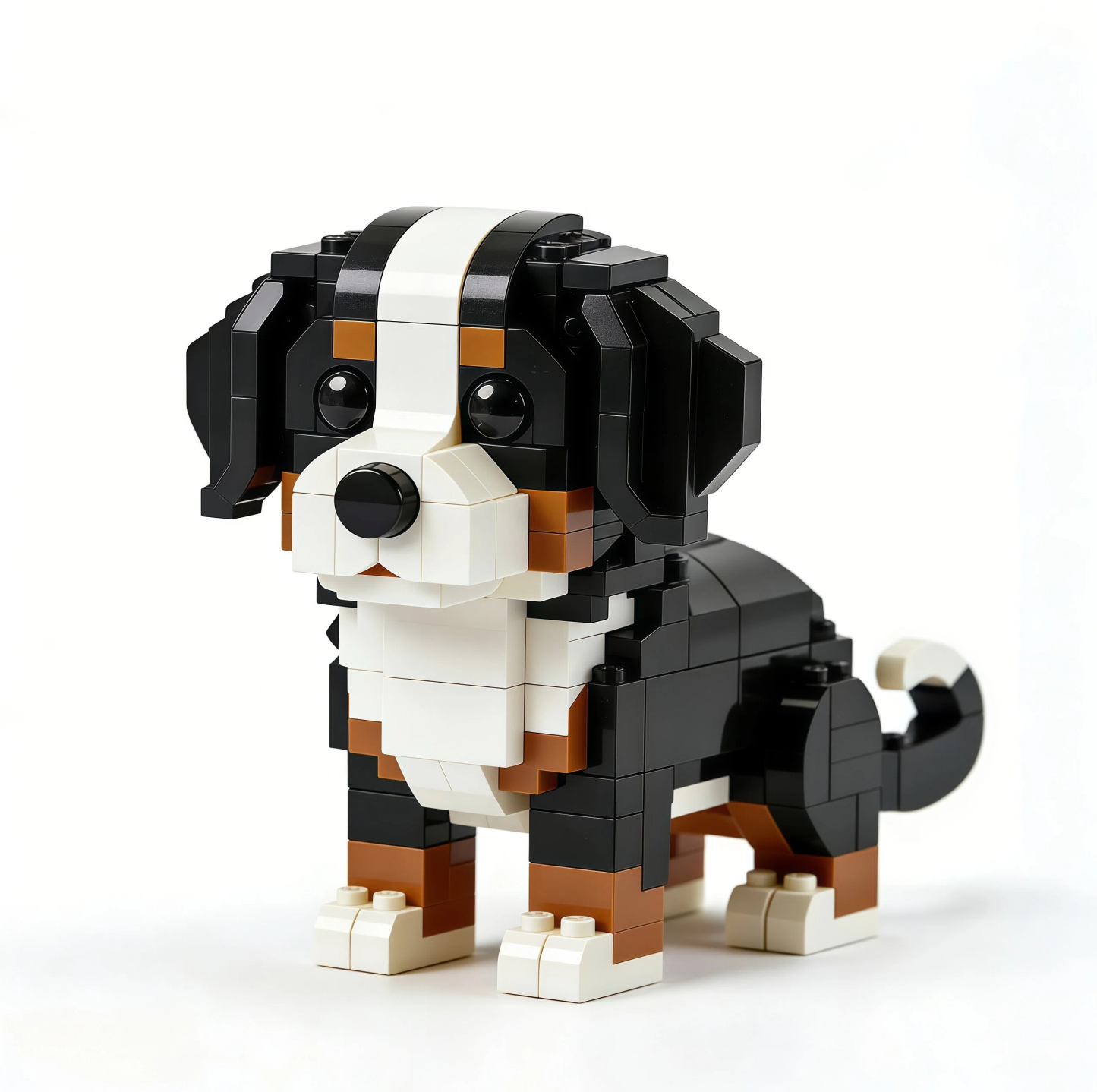Brick Dogs—Bernese Mountain Dog  Brick Set