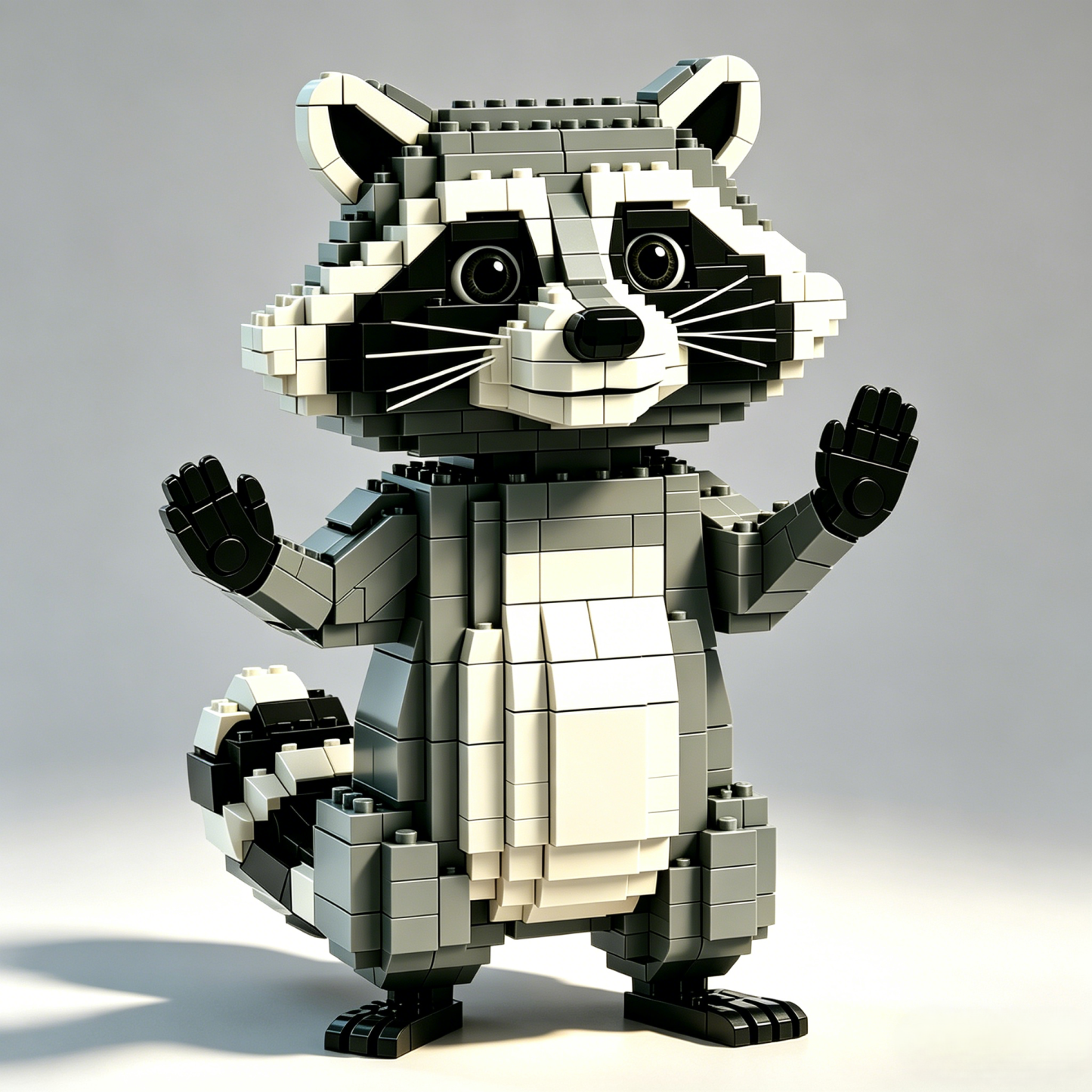 Surrender Raccoon Building Block Set