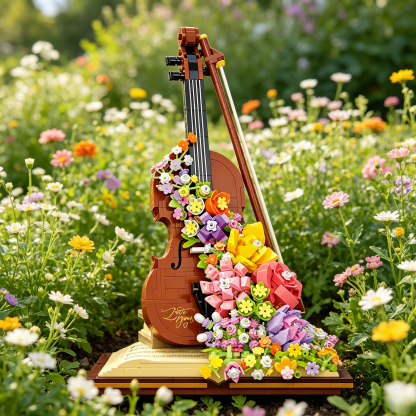 Blooming Ukulele Building Block Set