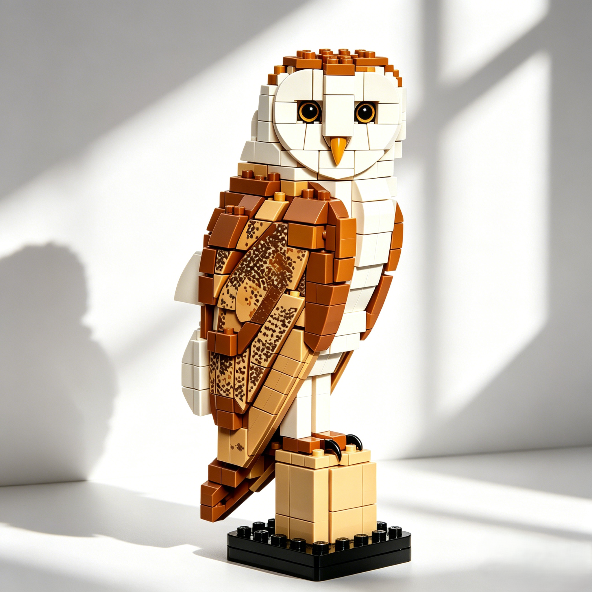 Snowy Owl Building Block Set