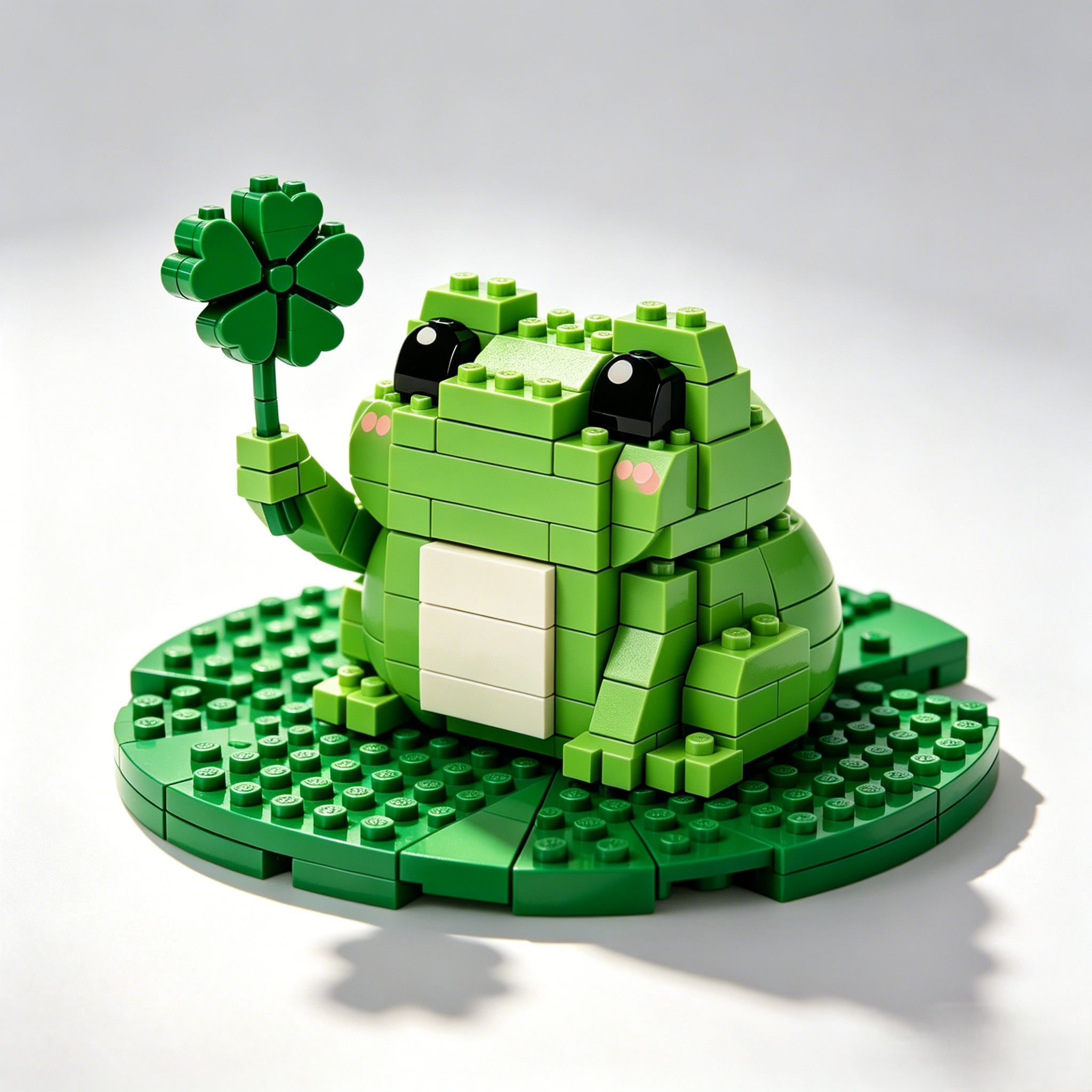 Lucky Grass Frog Building Set