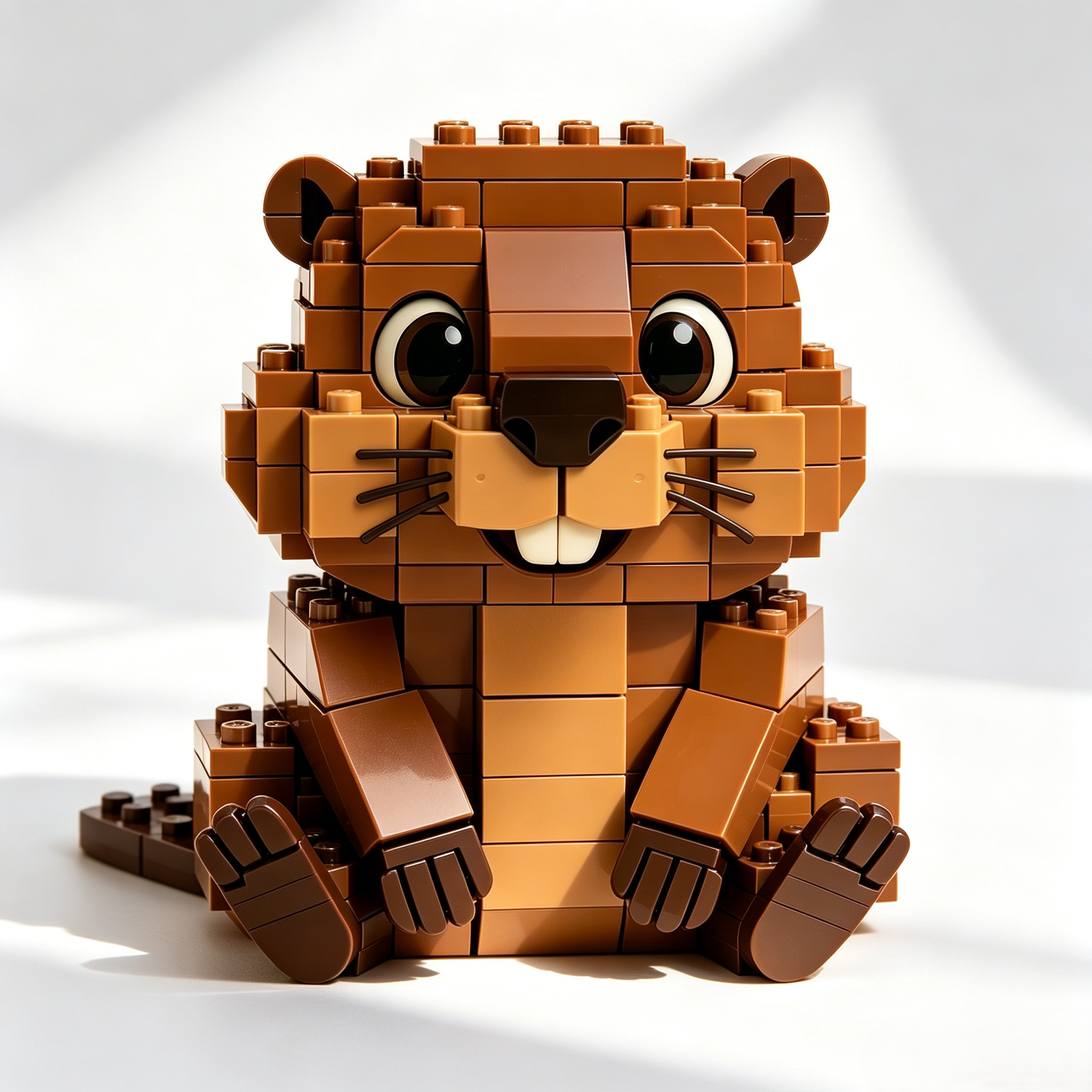 Cute Beaver Building Set