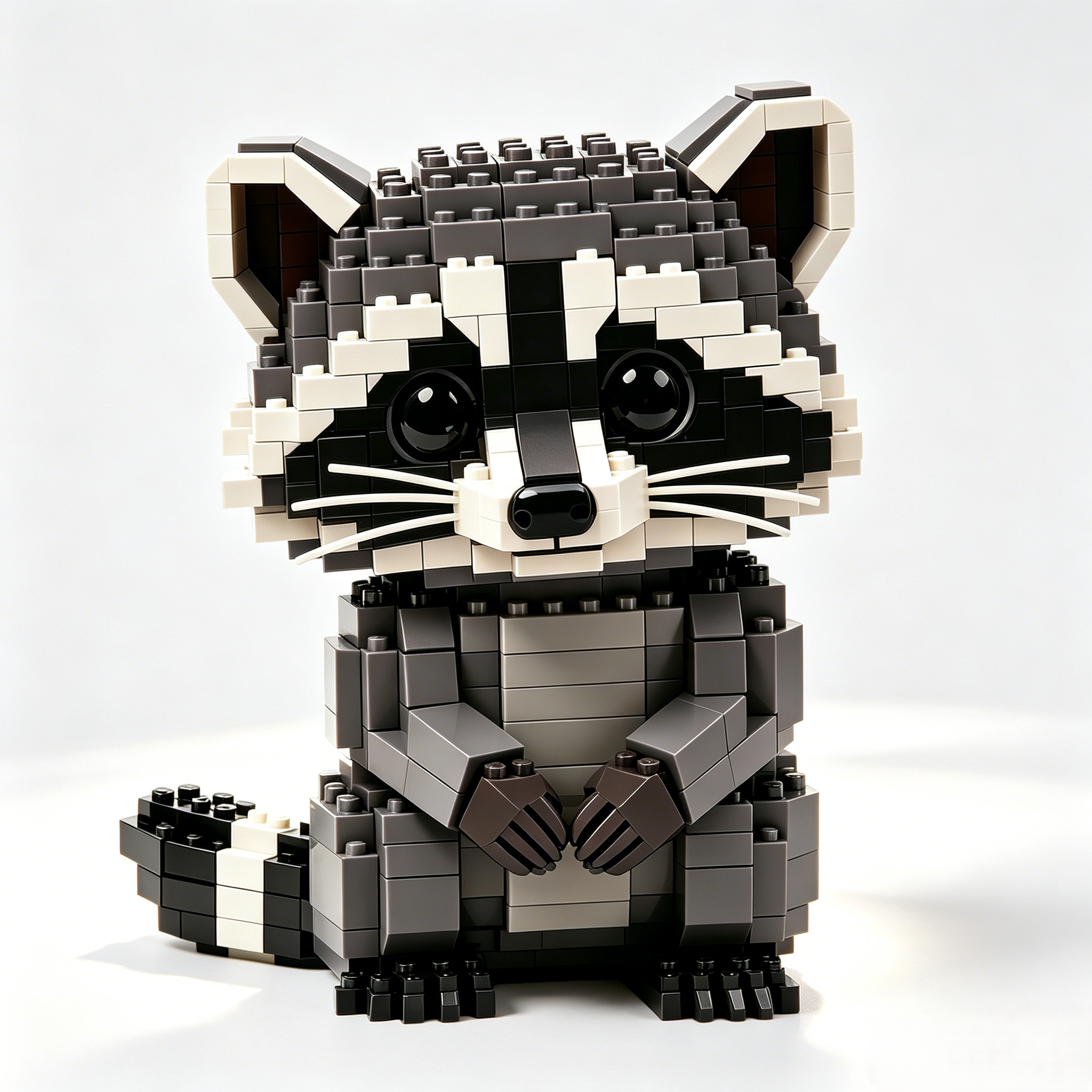 "Are you okay?" Raccoon Building Set