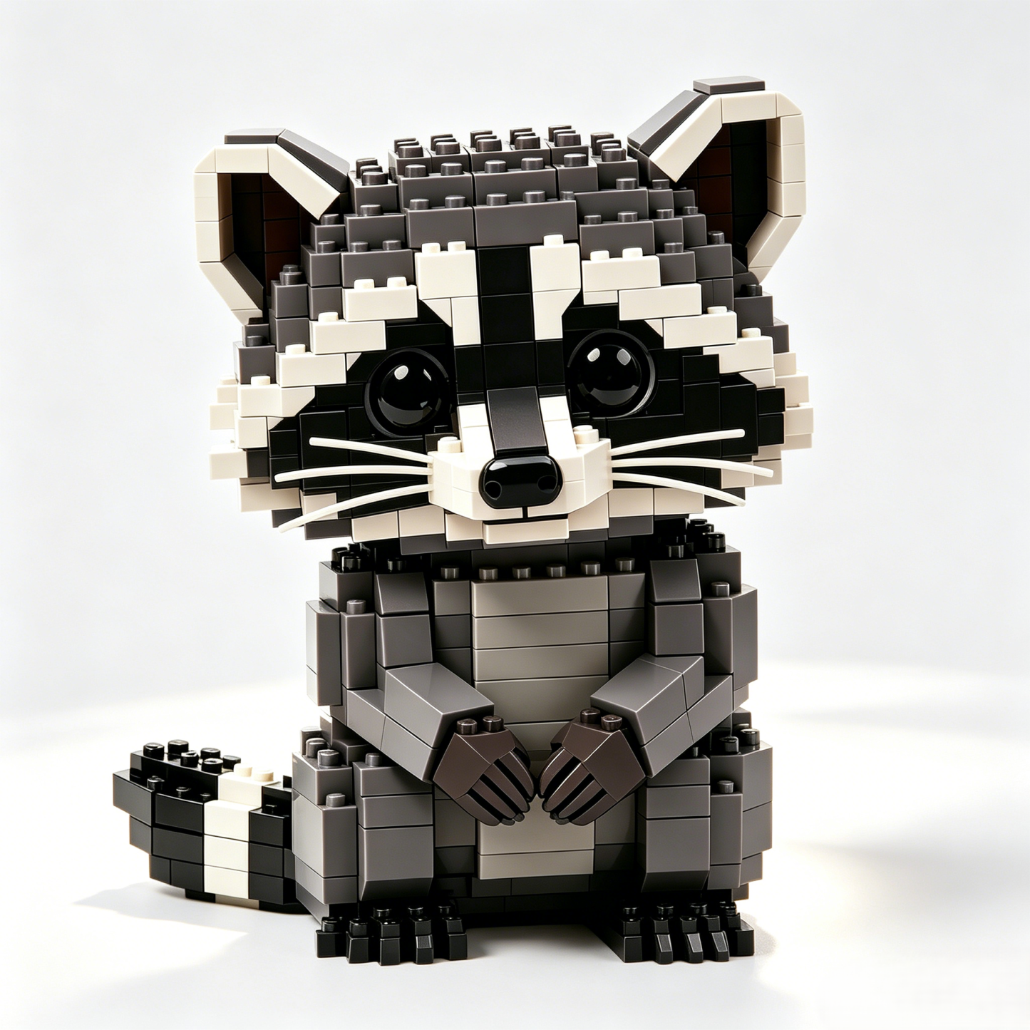 "Are you okay?" Raccoon Building Set