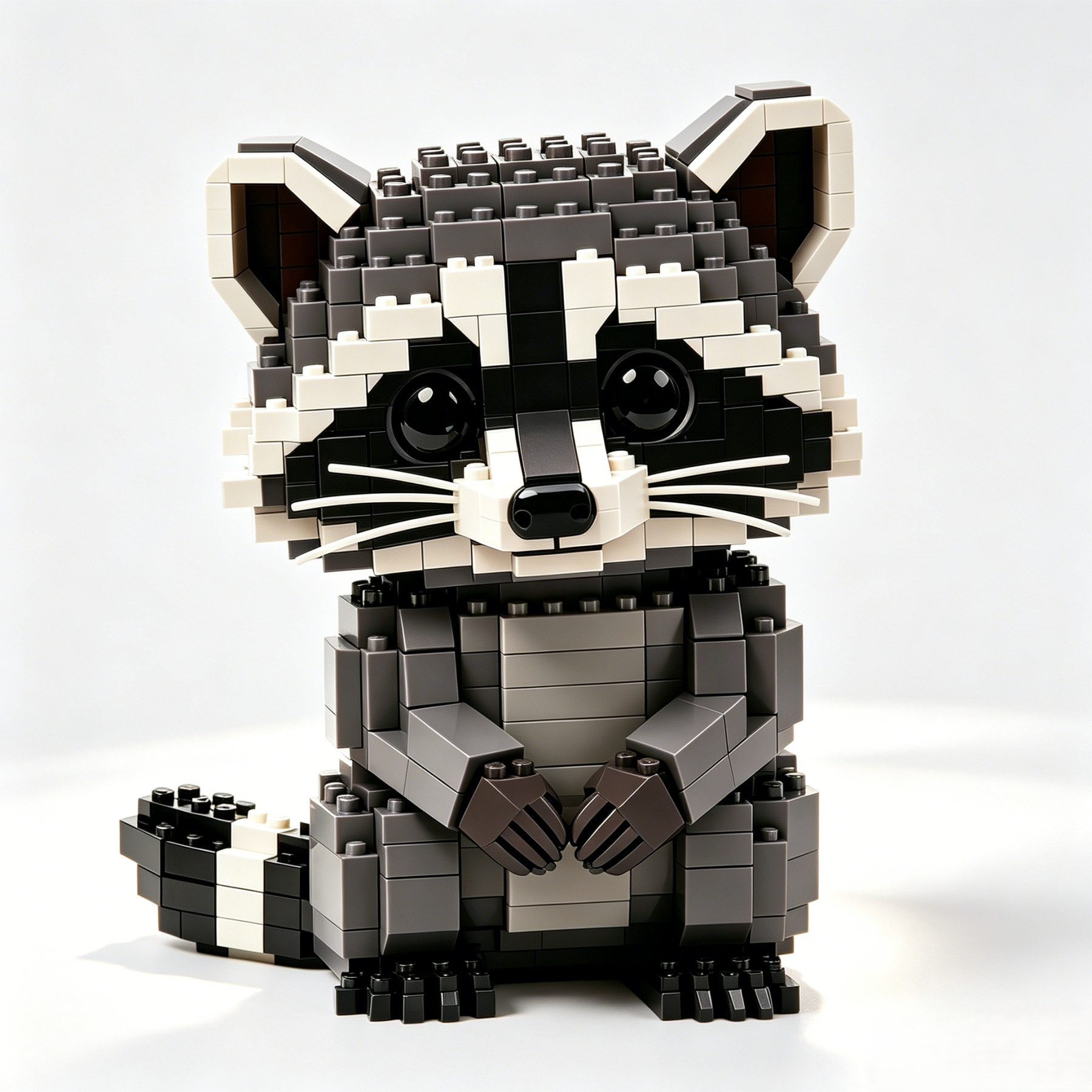 "Are you okay?" Raccoon Building Set