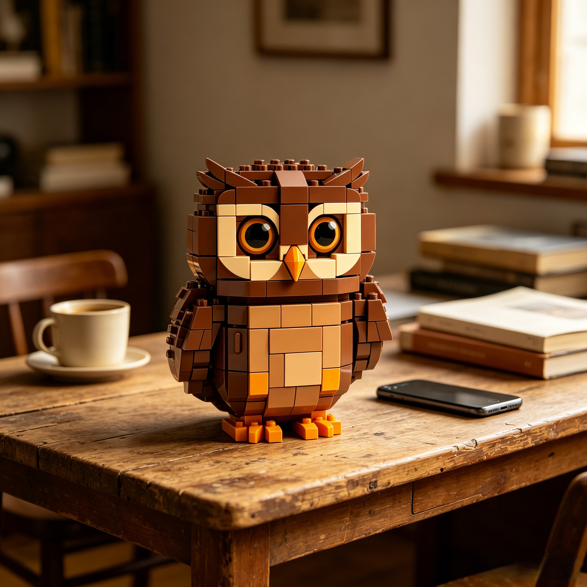 Midnight Owl Building Block Set